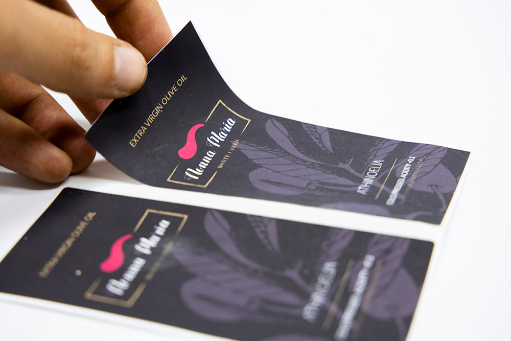 Ετικέτα λαδιού / Πελάτης: NONNA MARIA