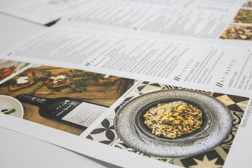 Dei Fratelli Ristorante Italiano - Φυλλάδιο καταλόγου